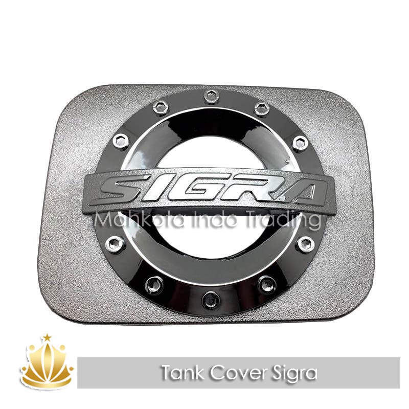 Tank Cover SIGRA / Tutup Bensin Tangki Tengki SIGRA Model SPORTY Chrome