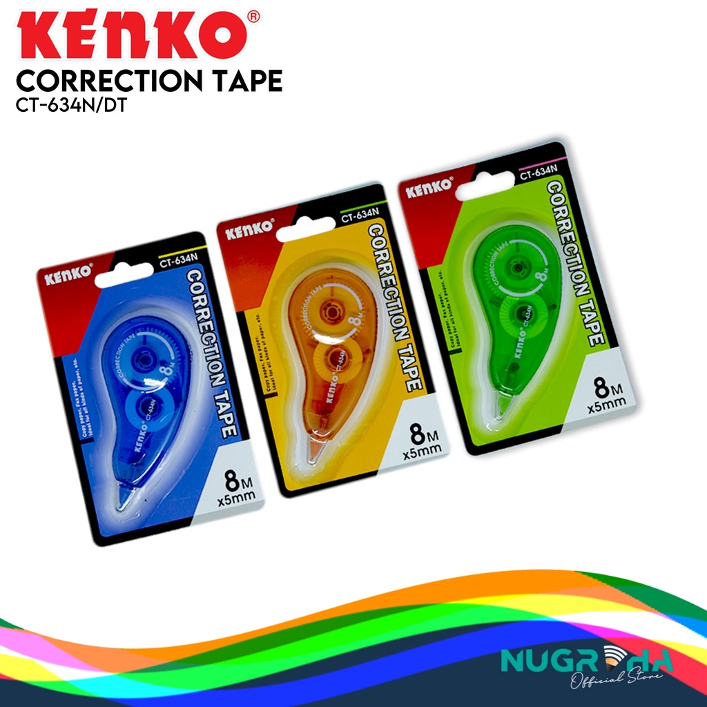 

CP TAPE / CORRECTION / TIP EX KENKO CT-634N/DT