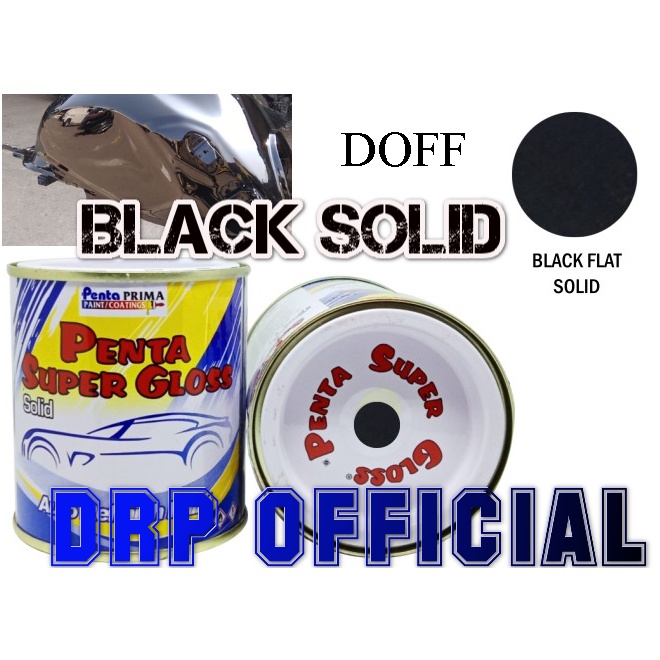 PENTA HITAM DOFF 0020M 1KG - penta black doff - cat motor hitam dop - cat penta hitam dop - cat penta super gloss