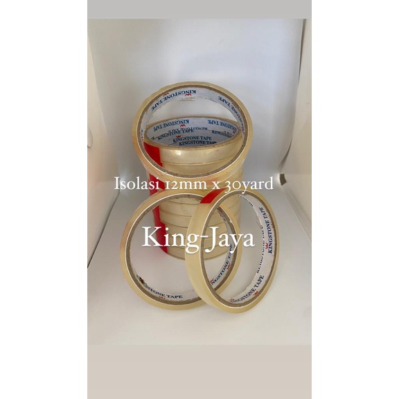 

LAKBAN ISOLASI BENING SUPER MURAH PROMO 12MM 24MM