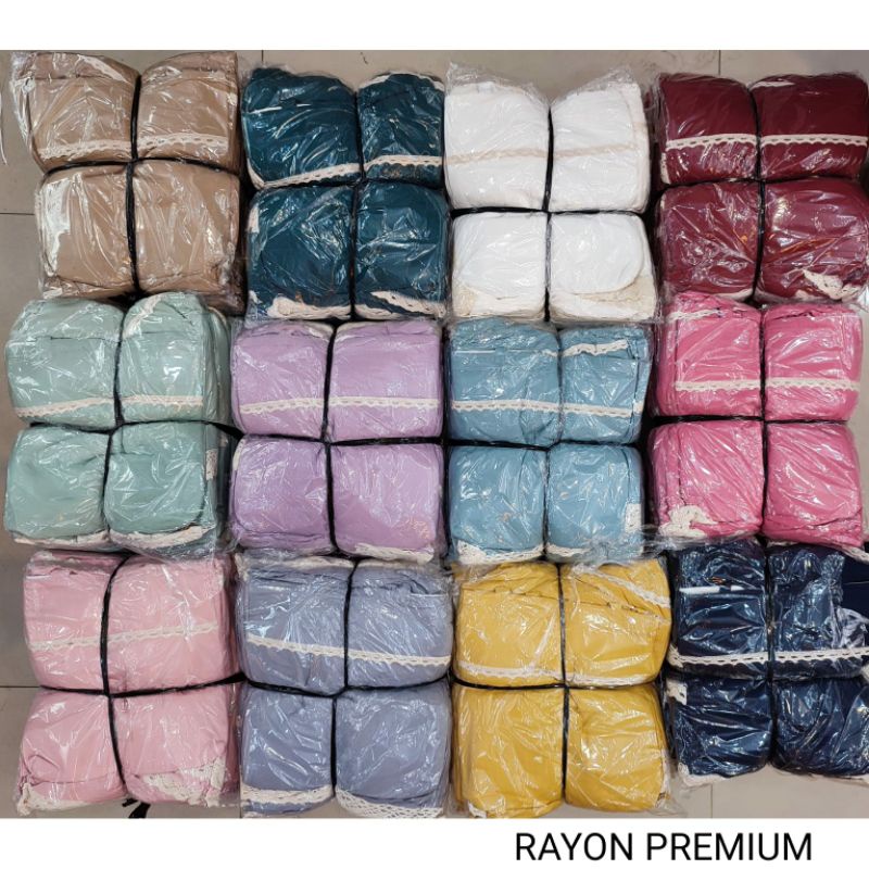 [GMM] Mukena Rayon Renda Double