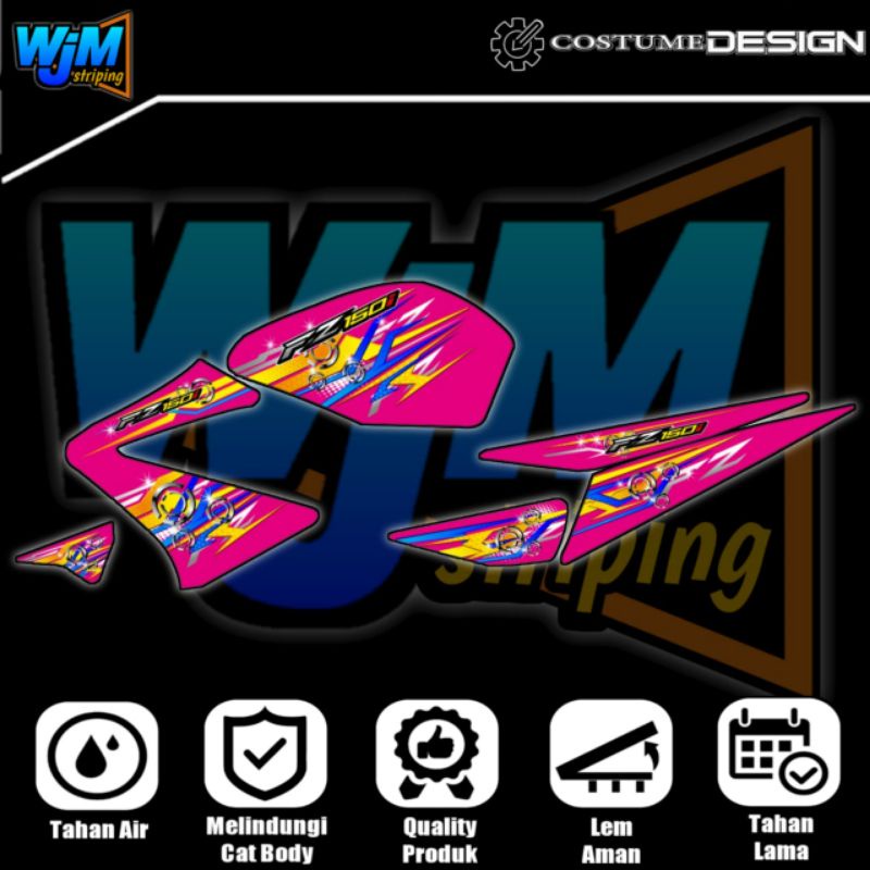 STRIPING TRANSPARAN VIXION NVL FZ150i