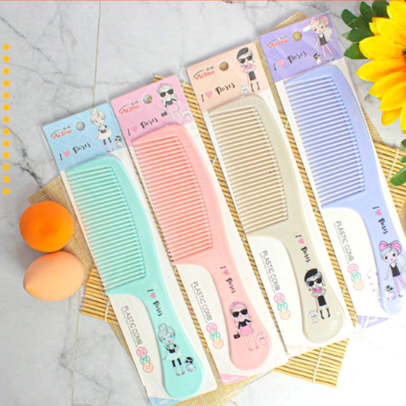 SISIR FANCY KARAKTER - SISIR GAGANG - AISHU HAIR COMB