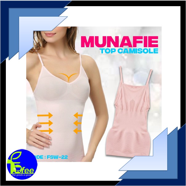 [IMPORT] - Munafie Singlet Pelangsing Camisole Kode SPM0