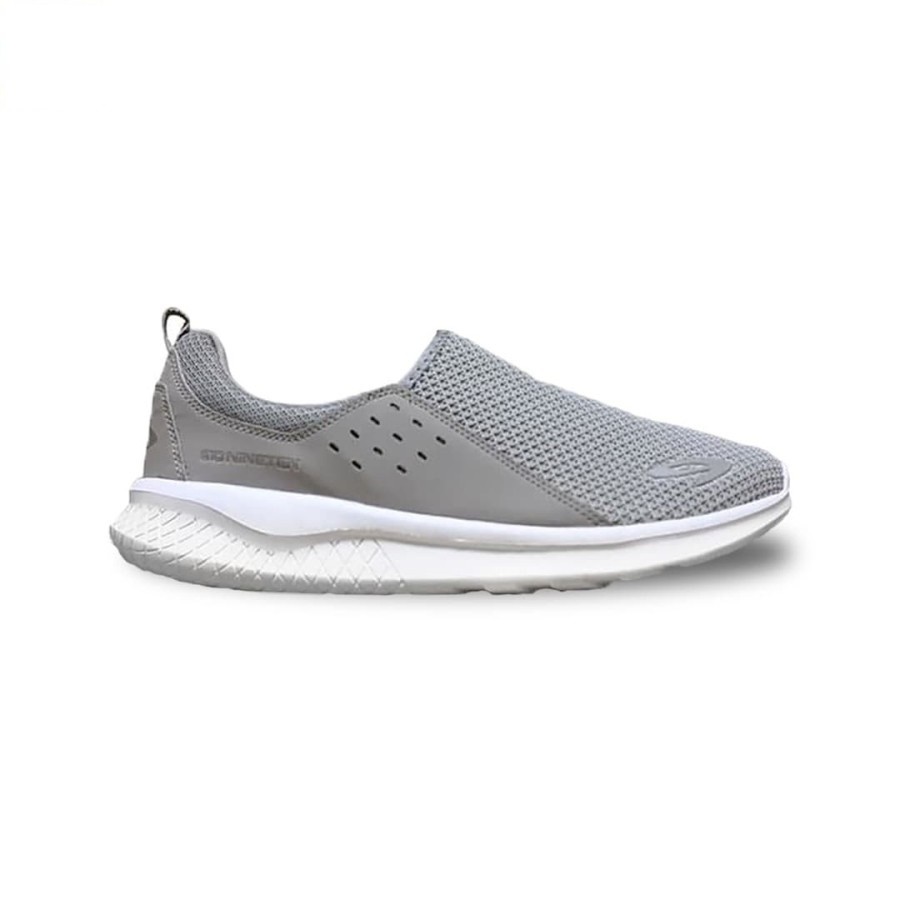 Sepatu Running/Lari Original 910 Nineten Jiro 1.5 - White/Grey A1010210622