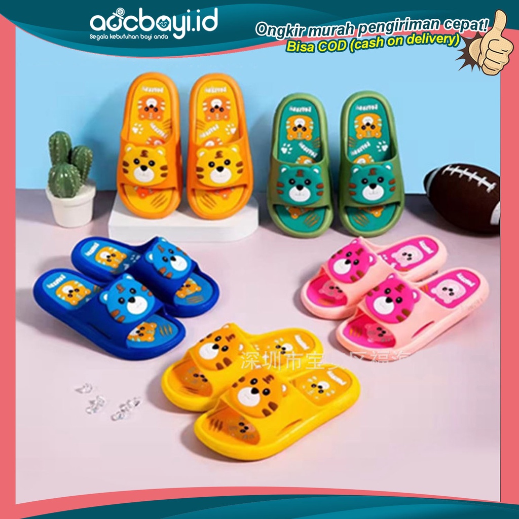 PROMO 10.10 PUNCAK ☀ACCBAYI☀ SA018 SANDAL ANAK HARIMAU SANDAL ANAK /SENDAL ANAK / SANDAL BAYI / SANDAL CUTE UNISEX CUTE SEPATU ANAK