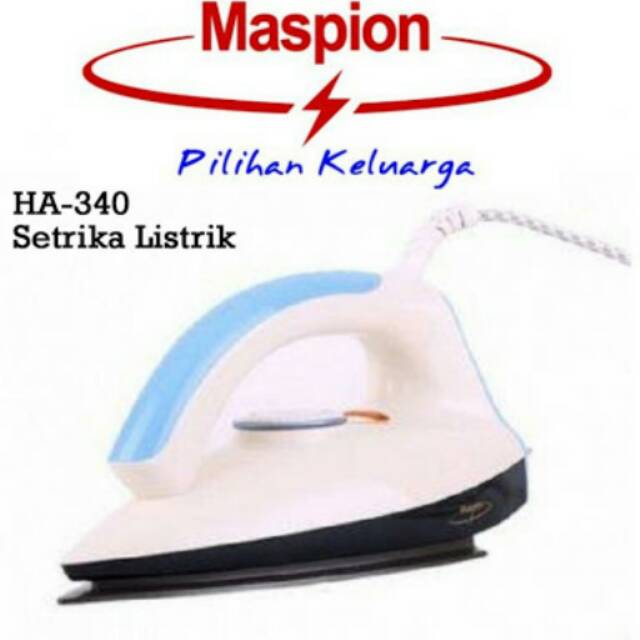 Maspion Setrika Listrik HA340 - ha 340 iron