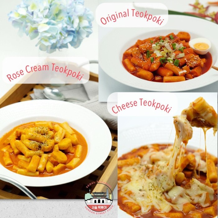 

INSTANT-CAMILAN- HALAL SEOUL TEOKPOKI ORIGINAL TTEOKBOKKI TOKKPOKI / TOKPOKKI / TOPOKKI - ORIGINAL