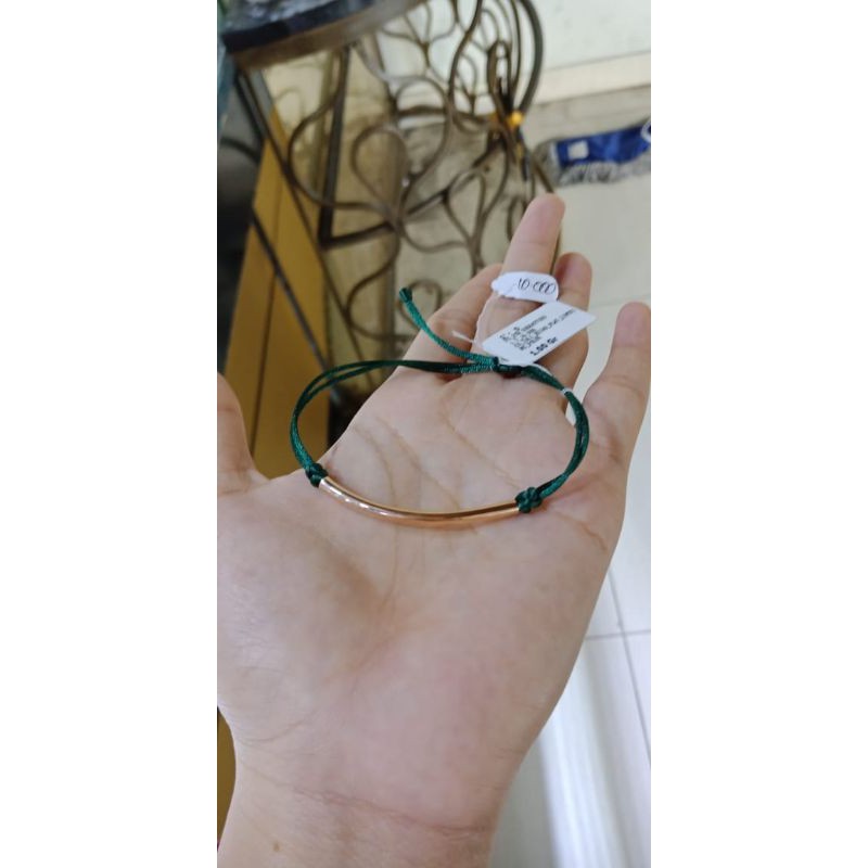 Gelang emas Bambu Polos Kadar 500 (SQ5)
