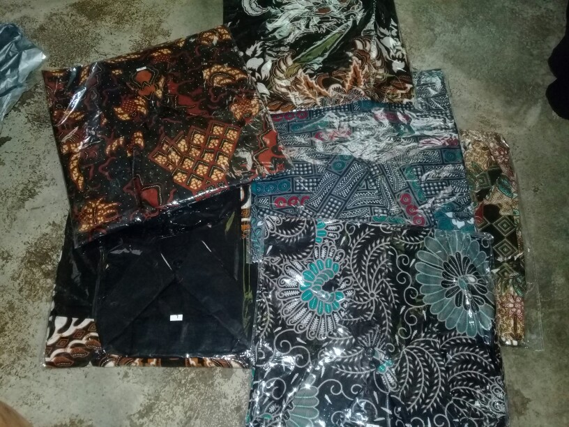 Diskon Bswart Batik Hrb026 Kenongo Hem Pendek Padi Pekalongan M L Xl Batik Pria Murah Modern Grosir