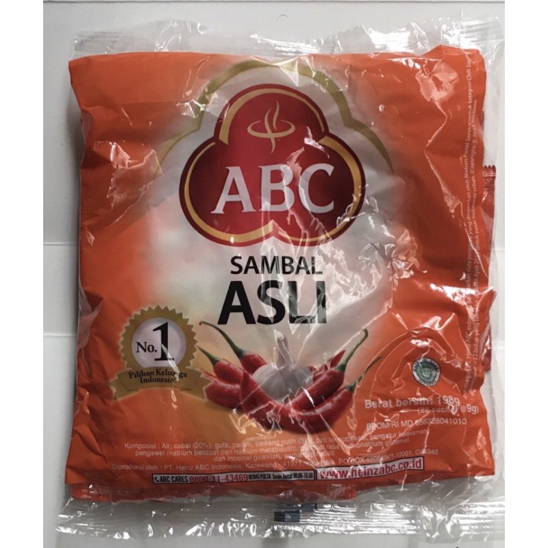 

SAOS SAMBAL ABC SACHET