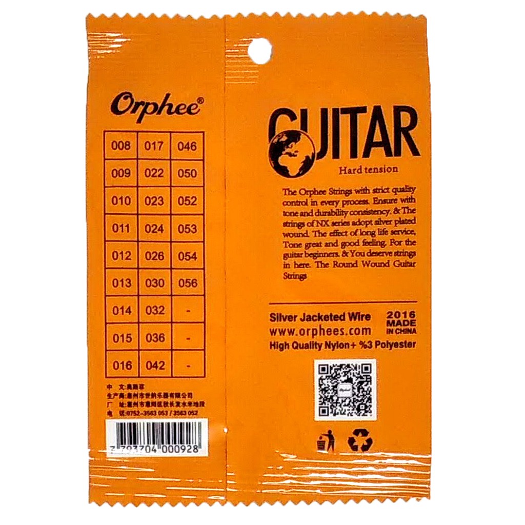 Orphee NX Single String Senar Gitar Klasik Satuan