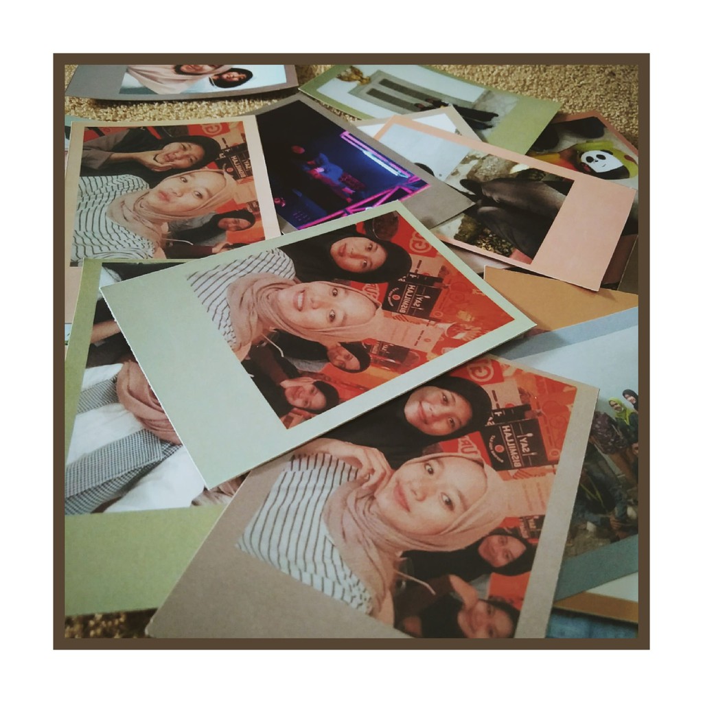 

CETAK POLAROID WARNA 2R (6x9 cm) bisa custom MURAH FREE KARDUS & BUBBLE WRAP
