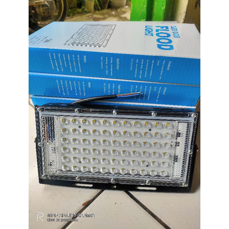 Paket 10 pcs lampu sorot 66 mata led