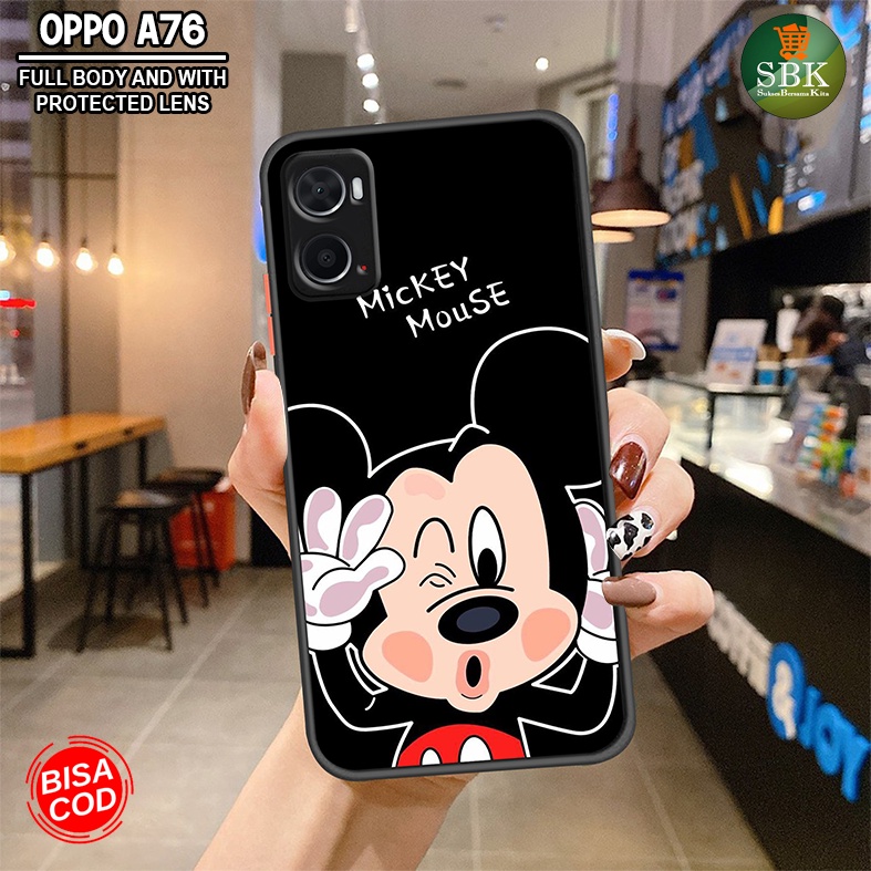SBK Case - Case DISNEY Oppo A76 - Case Termurah - Case Terbaru - Case Terlaris - Kesing Hp - Case Hy