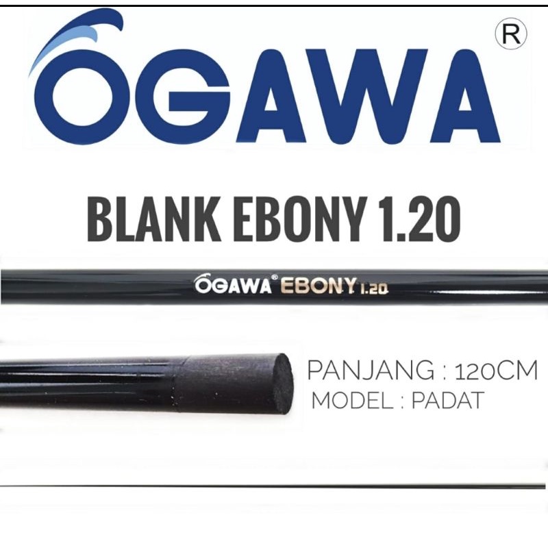 Carbon Padat Ogawa Ebony 120Cm