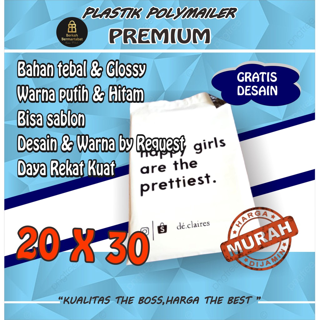 Plastik Packing, Tas Plastik Packing Polymailer, Plastik Polymailer Sablon, Plastik Packing Sablon