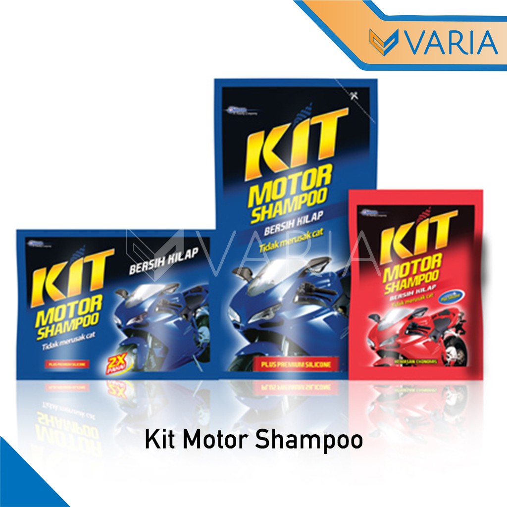 Kit Motor Shampoo Sachet Merah 30 ml x 12 Kemasan Ekonomis