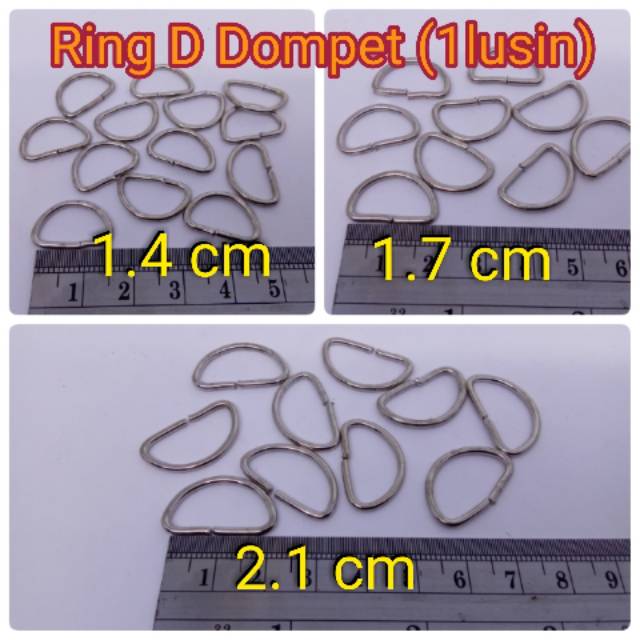 Ring D Dompet (1lusin)