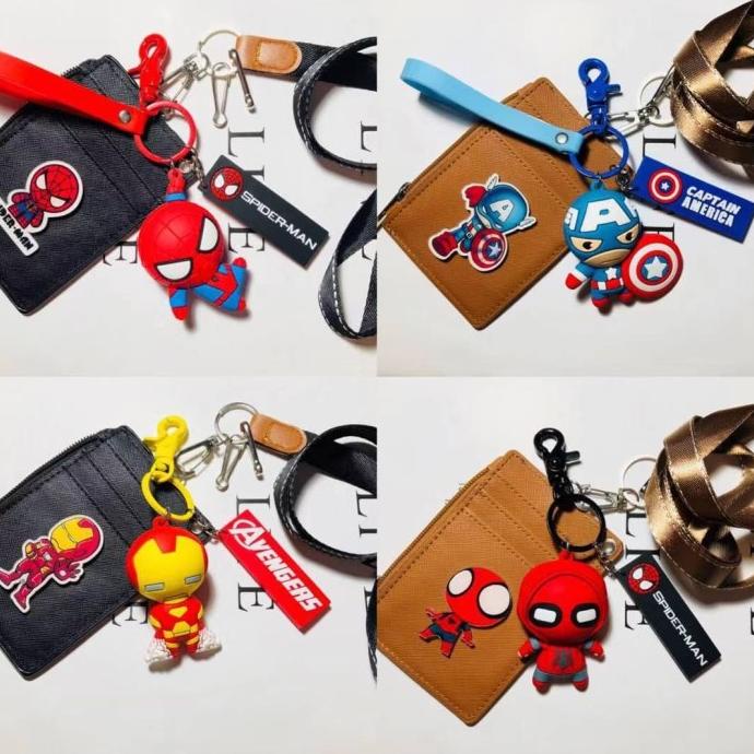 

Office & Stationery | Document Organizer | Marvel Spiderman&Ironman Cardholder/Akses/Atm/E-Toll/Pelajar Kunci | Best Seller