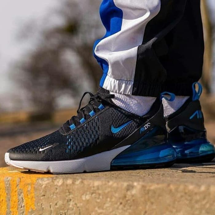 nike air 270 black blue