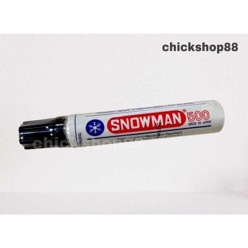 

Spidol Jumbo Permanent - Snowman Marker 500 - Hitam