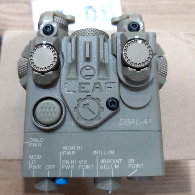 Anpeq Airsoft DBAL A2 LED LIGHT+RED LASER /nylon polymer body