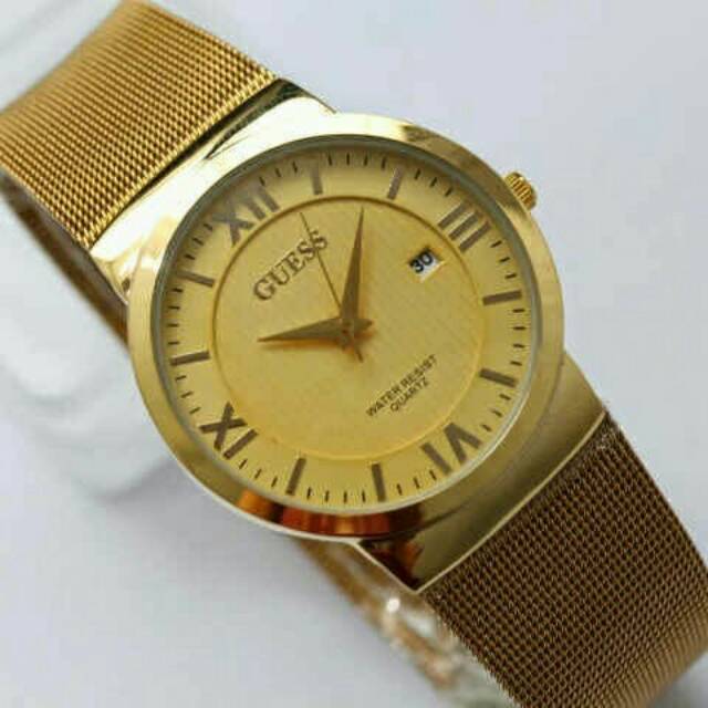 Jam Wanita Guess Pasir Tanggal KW Super