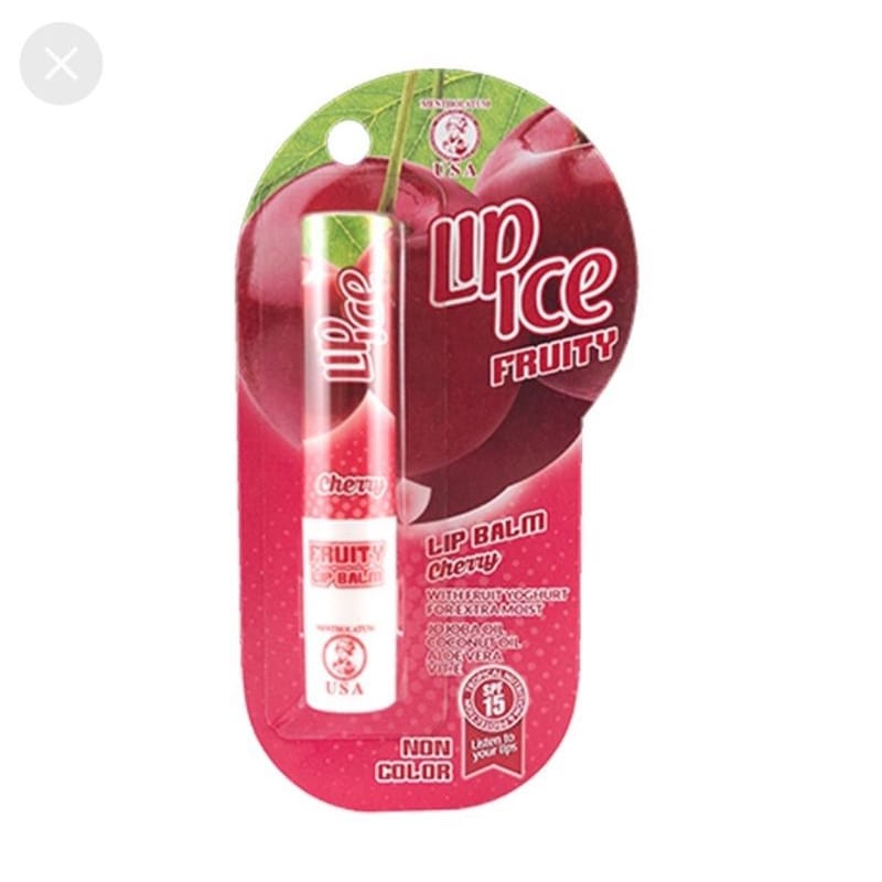 ✿ELYSABETHME✿ Lip Ice Fruity lip blam pelembab bibir anti pecah kering cipokable