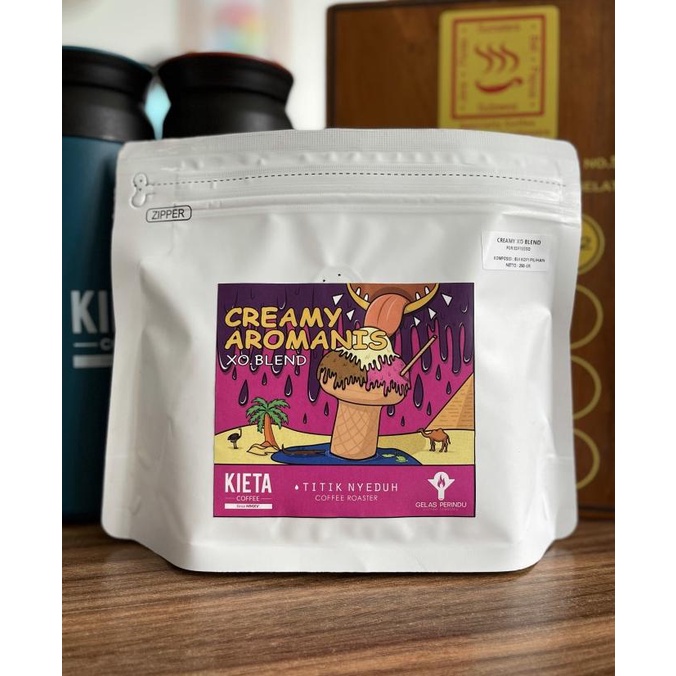 

Creamy Aromanis XO Blend 100% Arabika LIMITED RELEASE 250gr