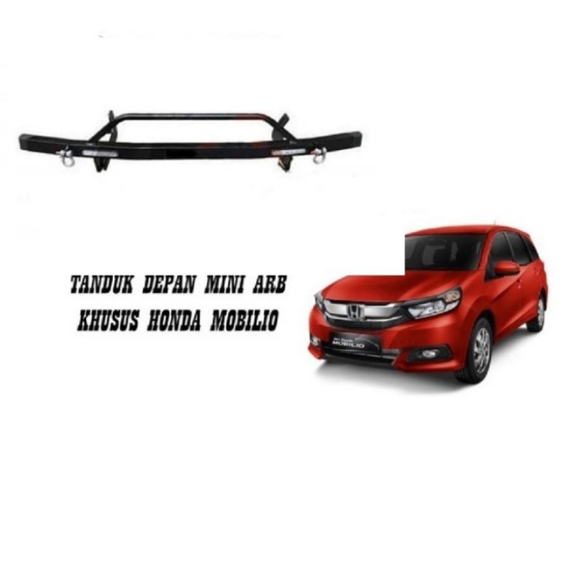 TANDUK BUMPER DEPAN MINI ARB HONDA MOBILIO  TOWING DEPAN ARB MINI MOBILIO