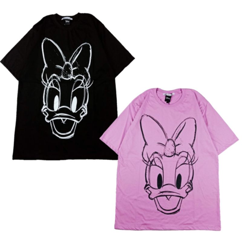 Daisy zaraxdisney - Tshirt wanita - atasan wanita - baju kaos Zara - kaos oversize - baju Zara - Cod