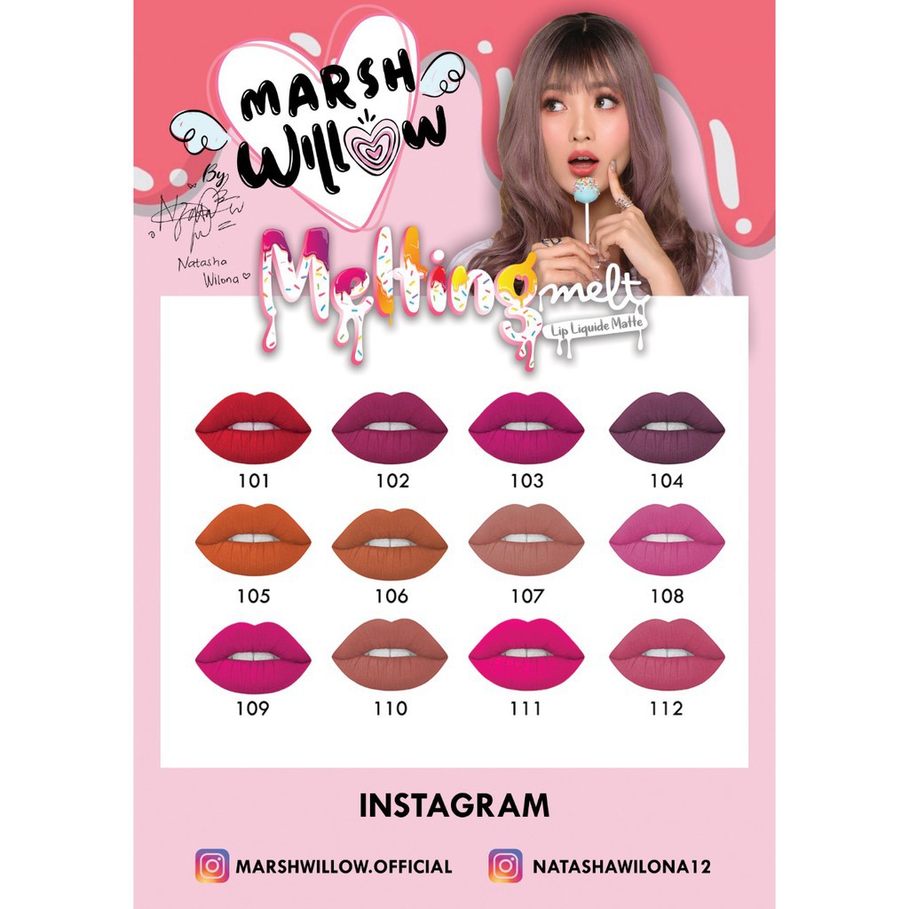 MarshWillow Melting Melt Lip Liquid Matte