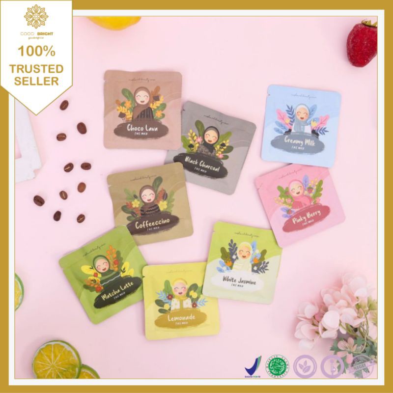 MBC Face Mask Sachet 10g | Masker Organik