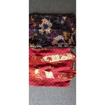 Authentic mix branded batik dress preloved