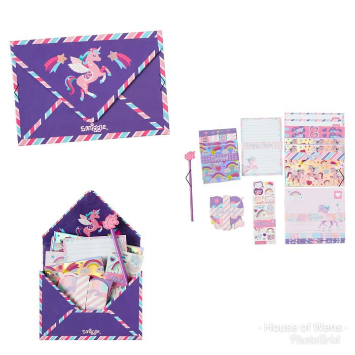 

HWN SMIGGLE UNICORN WRITING SET KERTAS SURAT UNICORN SMIGGLE Limited