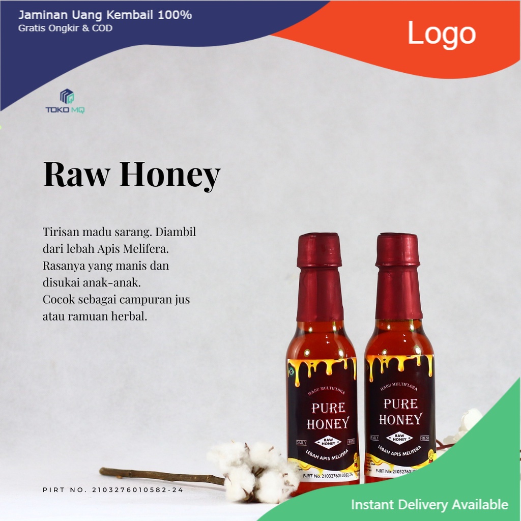 

Toko MQ - Raw Honey 330 gr Tirisan Madu Sarang Recomendeed Seller
