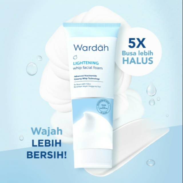 WARDAH Lightening Whip Facial Foam