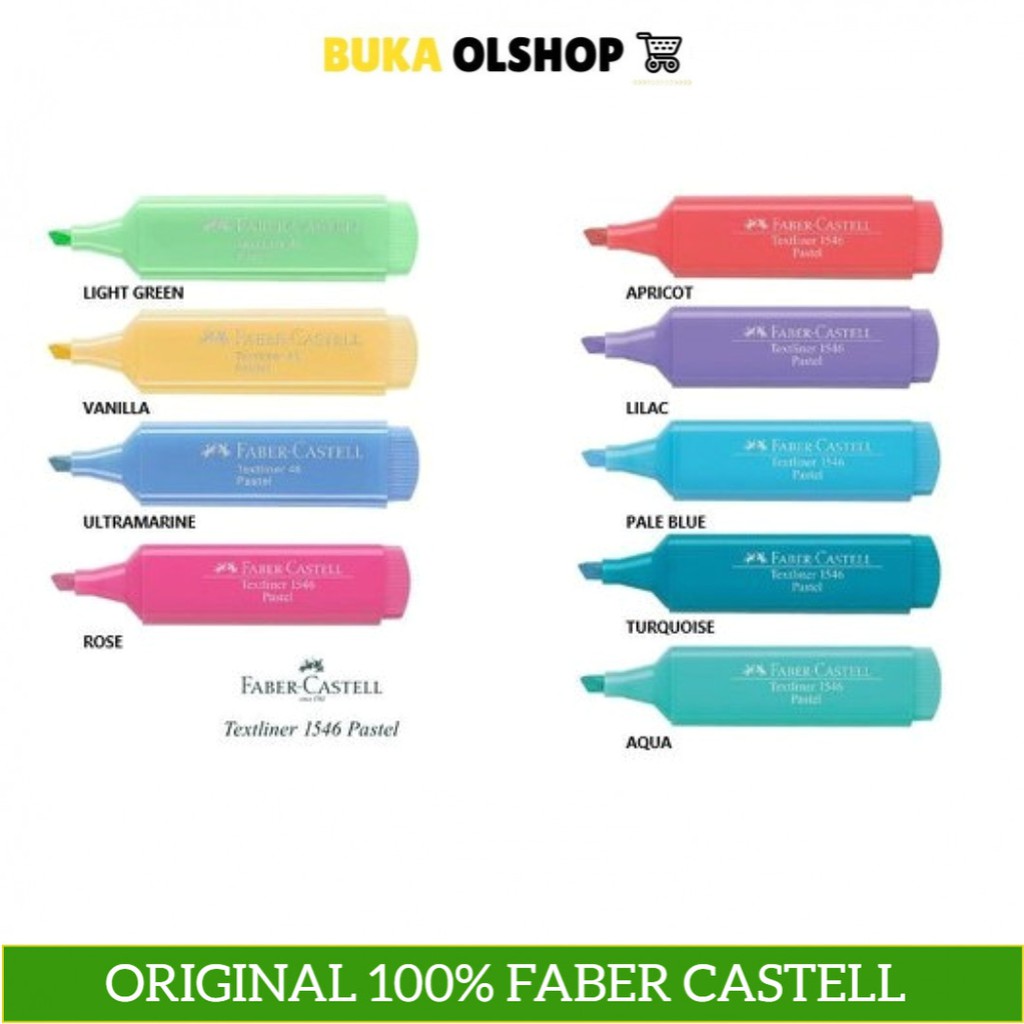 

Textliner Faber Castel 1546 Pastel 1546 Superfluorescent Transclution