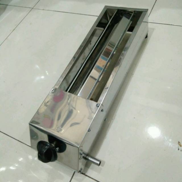 Kompor Gas Panggangan Sosis ayam Ikan sate stainless 26 30 dan 38cm
