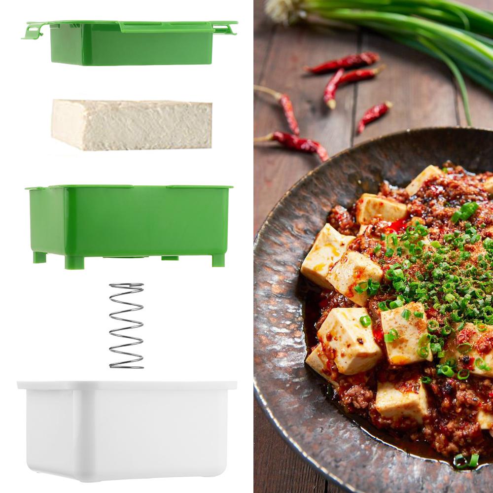 Solighter Tahu Tekan Penghilang Air Dapur Built-in Delicious Drainer Gadget