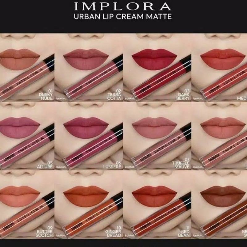 MFI - IMPLORA URBAN LIP CREAM MATTE l Netto 2.9 gr