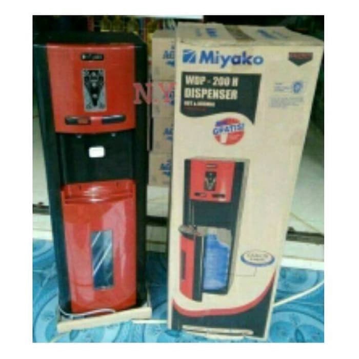 MIYAKO Water Dispenser Galon Bawah Panas Normal Hpt n Cool WDP 200 H / WDP200H (GOJEK)