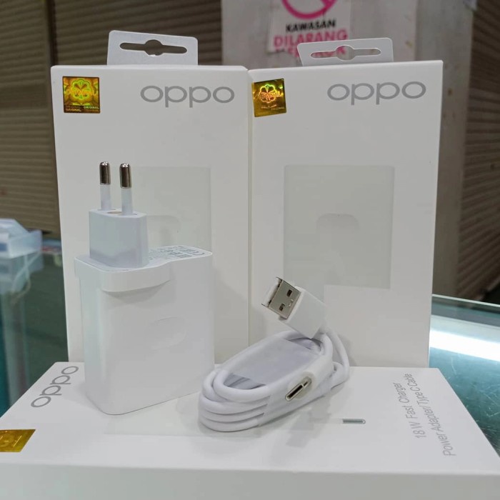 charger Oppo 18Watt fast charger type c