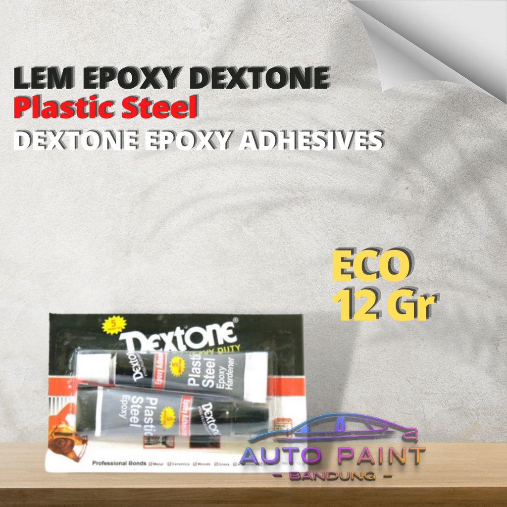 

LEM Plastik steel DEXTONE EPOXY STEEL 5 MINUTES Plastik Steel - 12gr Economi