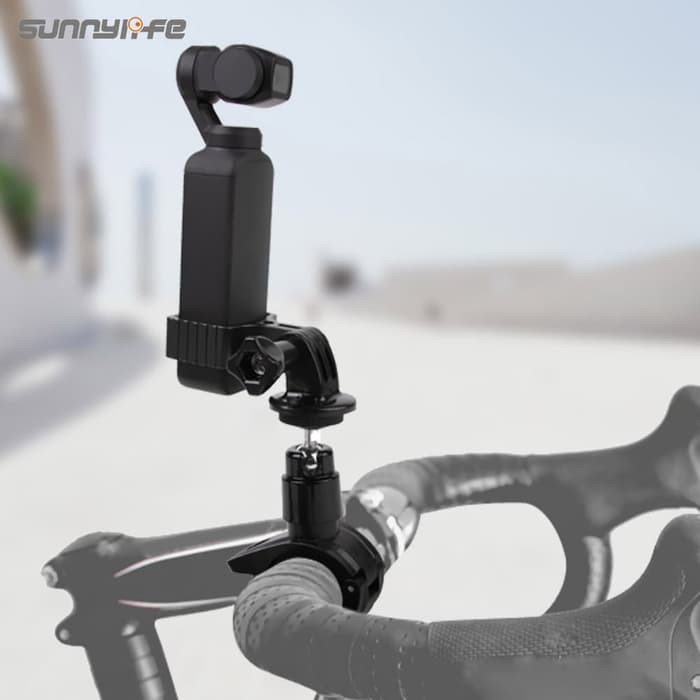 Sunnylife Aluminum Adapter Bicycle Bracket Clamp for Dji Osmo Pocket