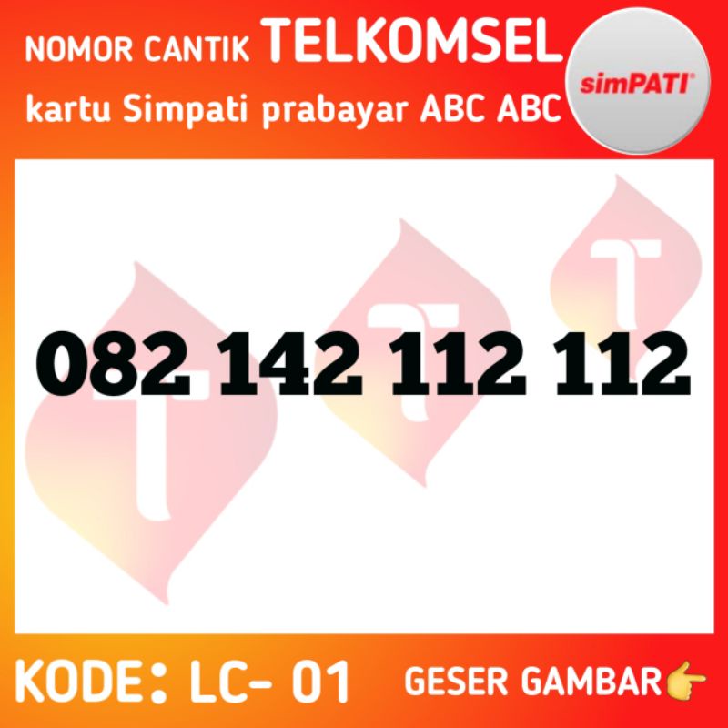 Nomor cantik telkomsel 4g lte kartu simPATI seri kembar  ribuan