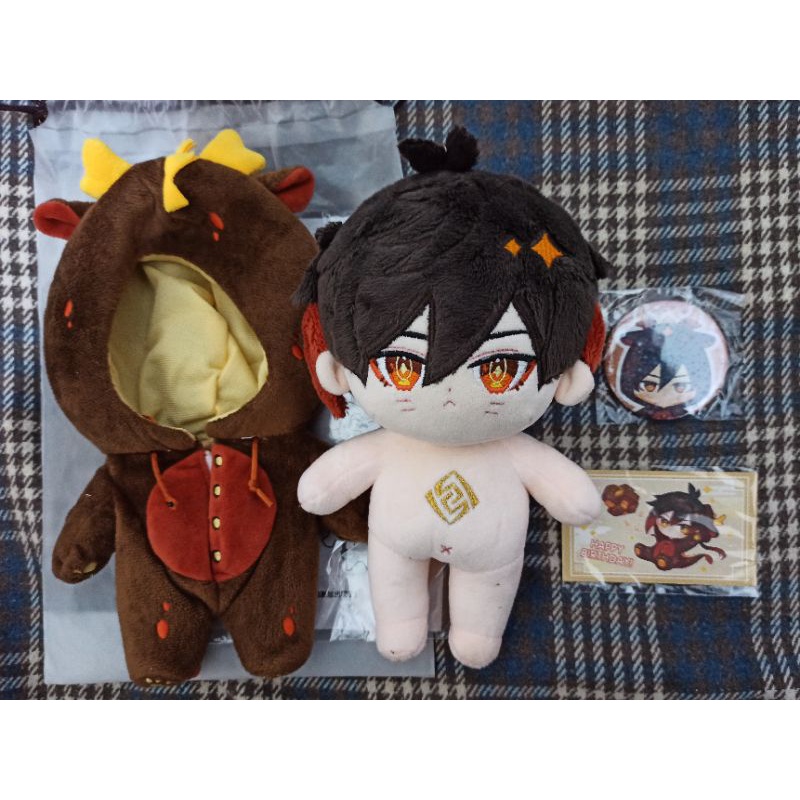 Zhongli Omodoki Doll Fullset Genshin Impact