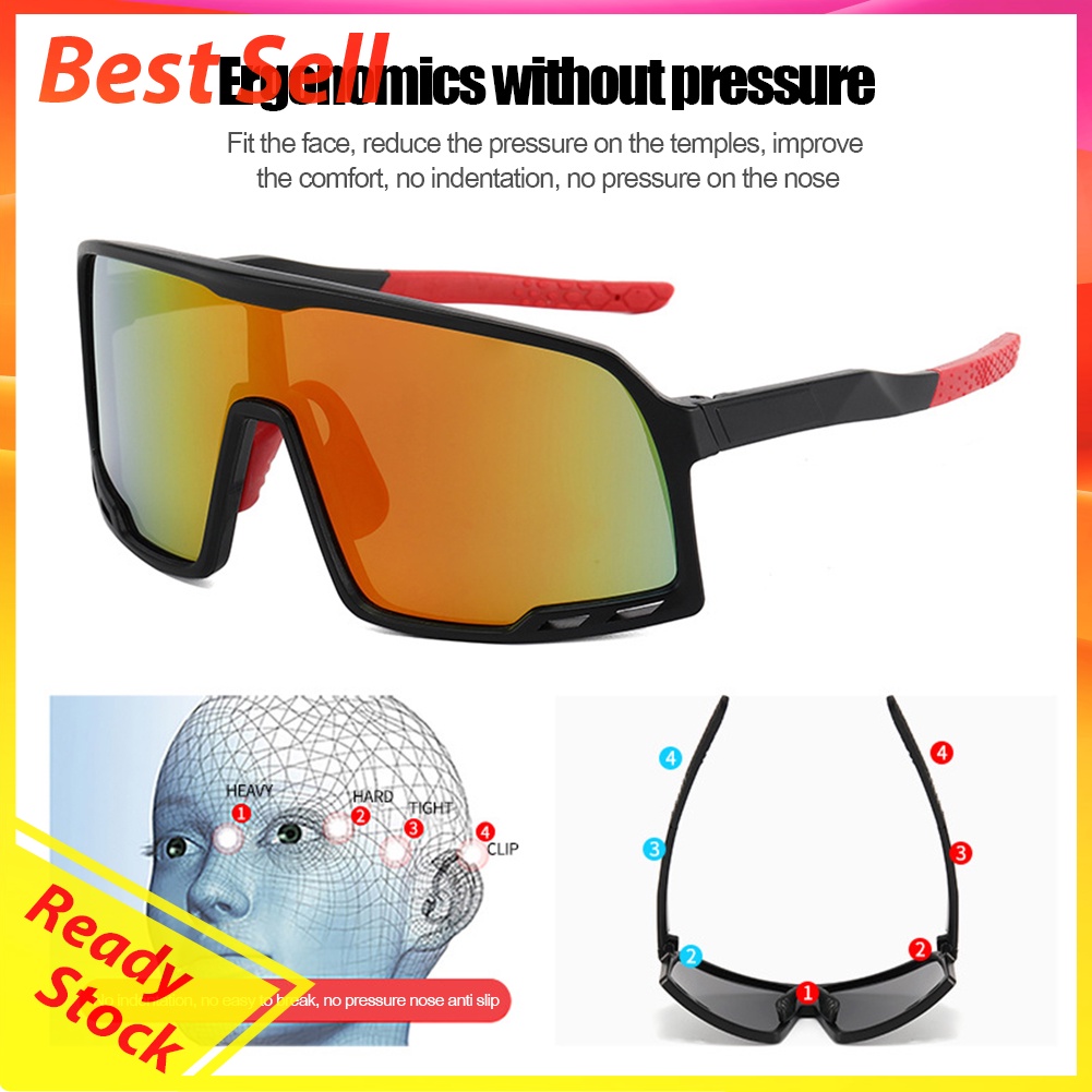 Mountain Bicycle Cycling Sunglasses Outdoor Sports UV Protection Glasses