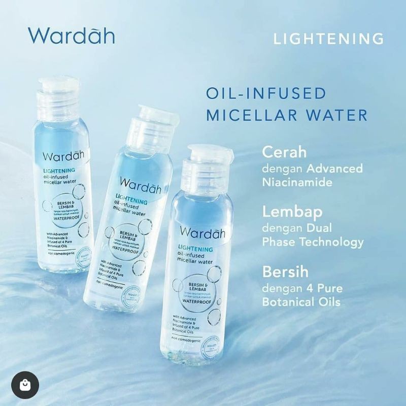 Wardah Lightening Oil Infused Micellar Water